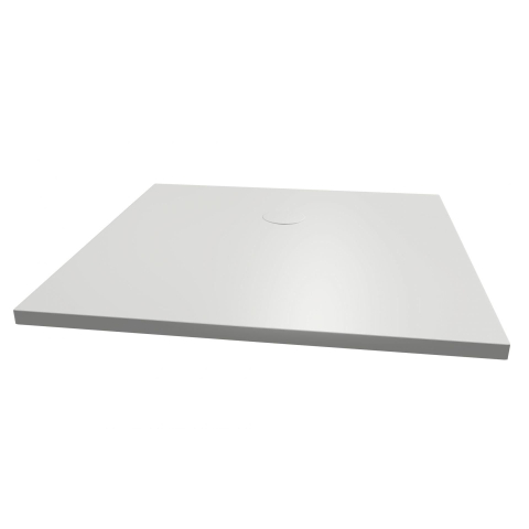 Xenz Flat Zero receveur de douche - 90x90x4 - acrylique - blanc SW378996