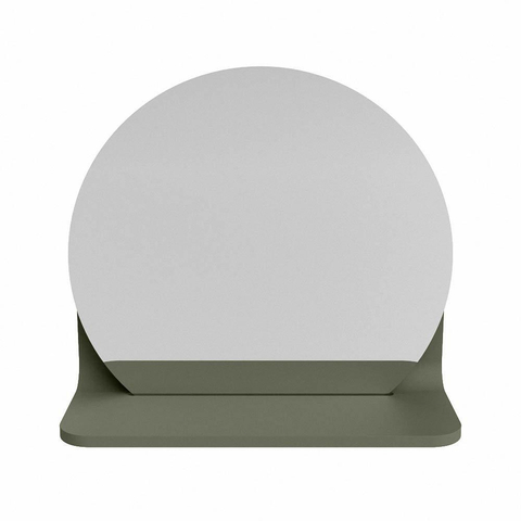 Mondiaz SPOT miroir – Ø 30 cm – avec tablette – Army (vert) SW1235482