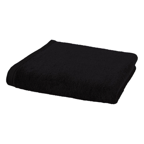 Aquanova London Serviette de bain 70x130cm Noir à l'unité SW485648