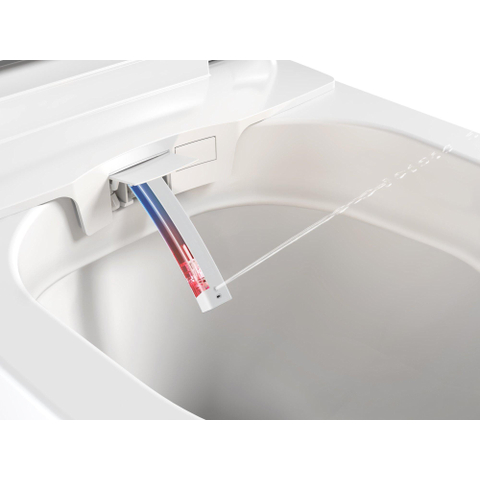 QeramiQ Luma douche-wc – verwarmde zitting & föhn – glans wit SW1247816