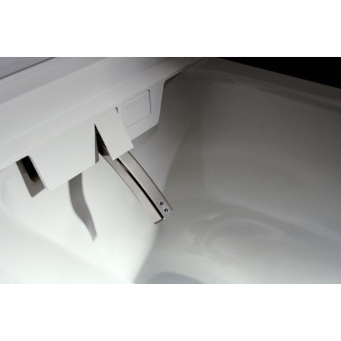 Hansgrohe LavaPura Element S WC lavant – séchage à air chaud & abattant automatique – blanc brillant SW1413638