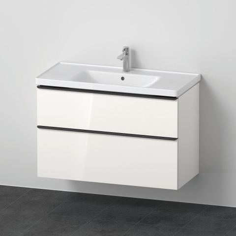 Duravit D-neo Meubelset - met wastafelonderbouwkast - met 2 laden - met softclose - 100x20x48cm - inclusief wastafel - wit hoogglans SW642227