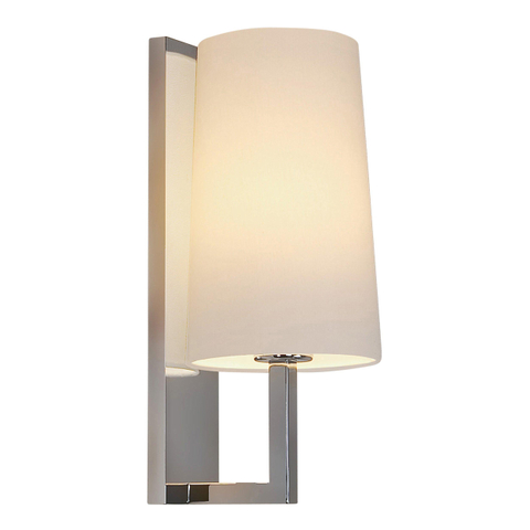 Astro Riva 350 wandlamp exclusief E27 chroom 8x35cm IP44 staal A SW75678