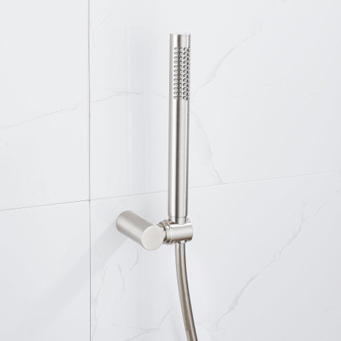 Fortifura Calvi doucheslang - 150cm - glad - PVD - RVS geborsteld SW767382