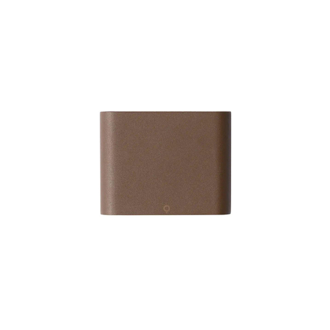 QAZQA Batt wandlamp - 11.5x9x3cm - incl. LED - IP65 - mat roestbruin (koper) SW1187247