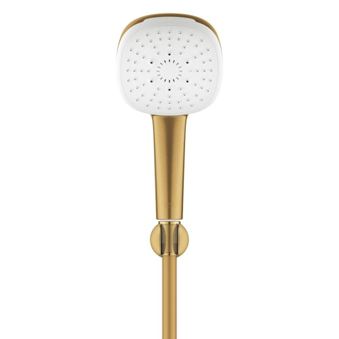 GROHE Tempesta 110 Cube douchette - avec support 3 jets - cool sunrise brossé (doré) SW1587947