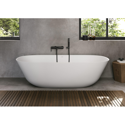 Villeroy & Boch Dawn 1 greeps badkraan - mat zwart SW974050