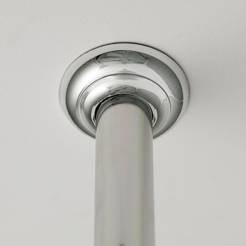Sealskin Seallux Support de plafond pour tringle de rideau de douche 60cm Aluminium Chrome CO276668618
