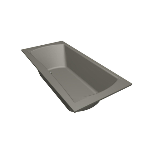 Xenz Robijn Duobad - 190x90x48 - afvoer Midden - acryl - cement SW378351