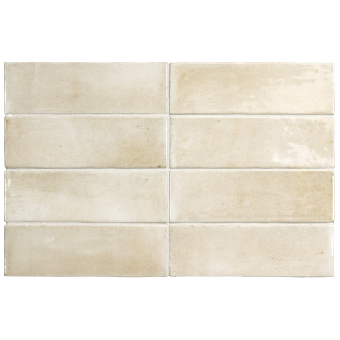 SAMPLE Terravito Ardeno Koko Voor wandtegel - 150x50cm - 8mm - Crème SW1221264