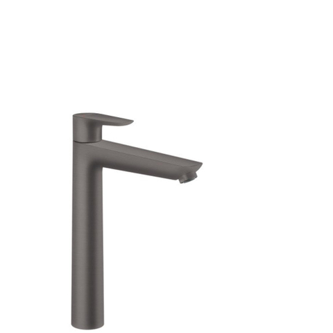 Hansgrohe Talis E ééngreeps wastafelmengkraan 240 met pop-up afvoergarnituur Brushed Black Chrome SW295760