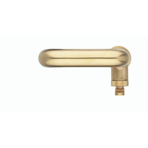 Crosswater Union Wastafelkraan - opbouw - enkel - gecoat messing geborsteld (goud) SW968255