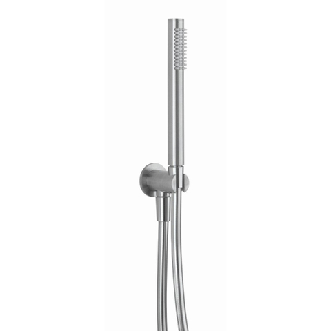 Crosswater 3ONE6 Handdoucheset - staafhanddouche 1 stand - geborsteld RVS SW876094