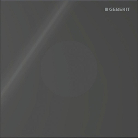Geberit Type 40 urinioir bedieningsplaat - batterij - rond - rond - zwart SW1237043
