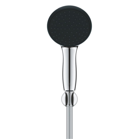 Grohe Vitalio QuickFix Handdoucheset - diameter 11cm - 1 straalsoort - 5.7l/min - met houder - met slang - 175cm - chroom SW1028182