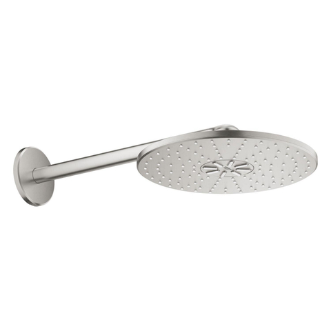 Grohe Rainshower SmartActive 310 Hoofddouche - 31cm - 2 straalsoorten - wandarm 43cm - Supersteel (RVS) SW420114