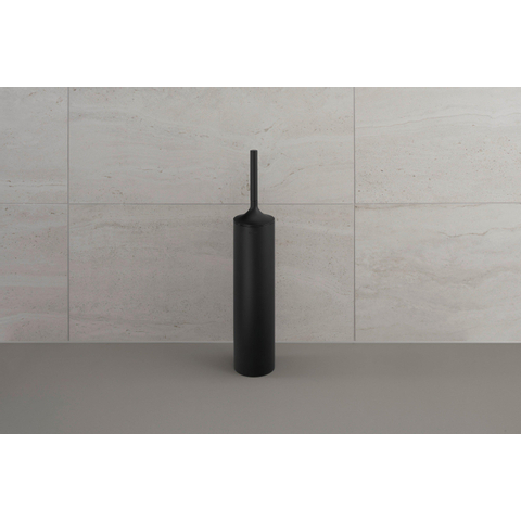 Duravit Starck T Borstelgarnituur - staand - 43x8cm - mat zwart SW297085