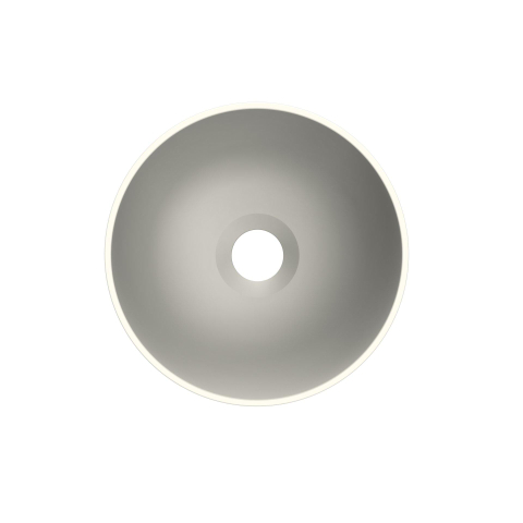 Arcqua Olivia Waskom - 22x22cm - rond - opbouw - mat zand SW1447217