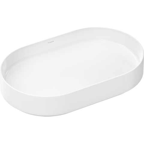 Hansgrohe Xuniva opzetwaskom - 65x40x12cm - wit SW1413669