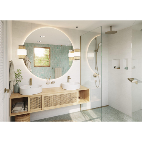 Hansgrohe Fixfit Muuraansluitbocht - zonder terugslagklep - geborsteld brons SW486454