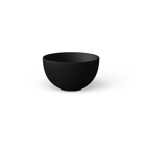 Looox sink collection opzetfontein diameter 23cm matt black SW773271