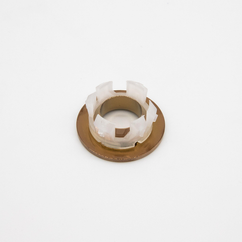 Fortifura Calvi luxe Bague de trop-plein - 3cm - adaptée aux lavabos - Cuivre brossé PVD (Cuivre) SW917803