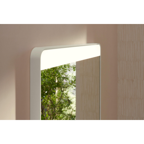 Hansgrohe Xarita Lite Q Horizontaal spiegel – 50x70 cm – directe LED – Wit mat SW1165006