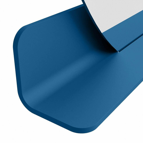 Mondiaz SPOT miroir – Ø 120 cm – avec tablette – Jeans (bleu) SW1235549