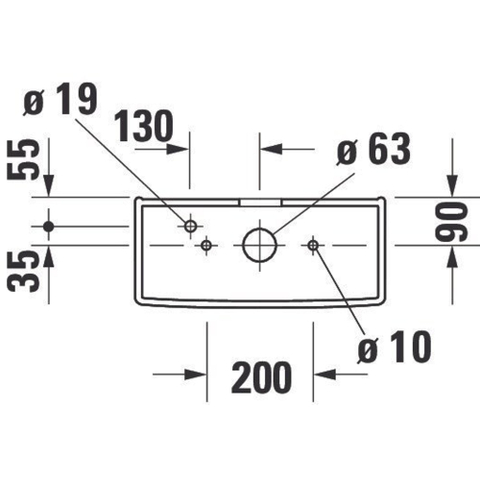 Duravit Starck 3 Reservoir - 470x370x200mm - dualflush inc/binnenw - wit 0290476