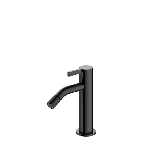 Hotbath Ace Bidetkraan - zonder waste - PVD - gepolijst zwart SW1117597