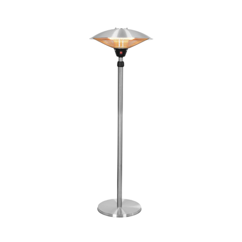 Eurom Chauffage de terrasse PD2101 XXL Chauffage de patio 2100 watt 160-225 cm inox SW877012