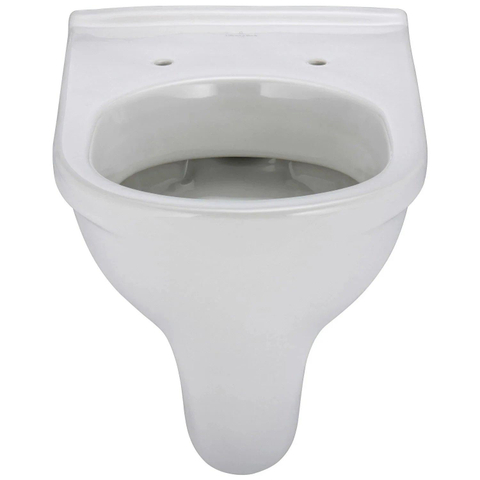 Villeroy & Boch O.novo wandcloset - 56cm - met spoelrand - vlakspoel - zonder zitting - White Alpine (glans wit) 0124138