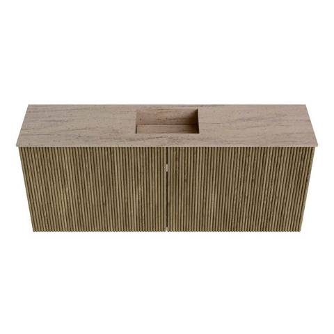 Mondiaz JOYA-DLUX 100cm toiletmeubel - kleur Dusk - Wastafel FAYE positie Midden 1 kraangat kleur Saba. SW1426065