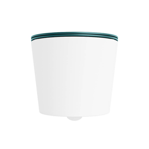Mondiaz LAVIE hangtoilet – spoelrandloos – 36 x 53 cm – met softclose zitting – Talc (wit), zitting Smag (groen) SW1208723