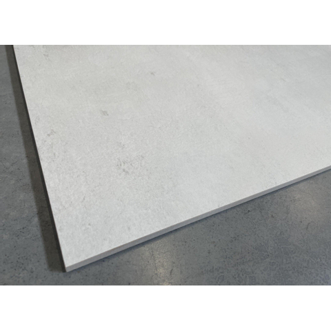 EnergieKer wand- en vloertegel - 60x60cm - 9mm - Vierkant - gerectificeerd - Betonlook - Wit mat OUTLETSTORE STORE41333