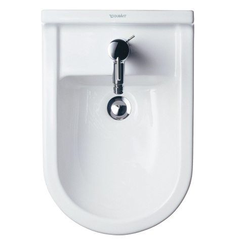 Duravit Starck 3 Staand bidet - met bevestiging - 36x56cm - glans wit 0314684