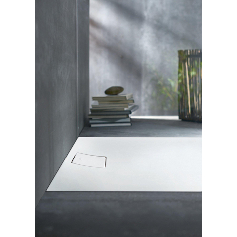 Duravit Stonetto kunststof douchebak (Solid Surface) rechthoekig 100x80x5cm wit 0300918