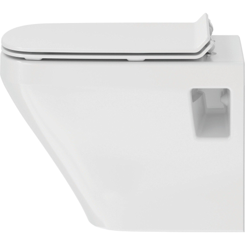Duravit Durastyle WC suspendu à fond creux Compact 37x48cm avec wondergliss blanc SW54186