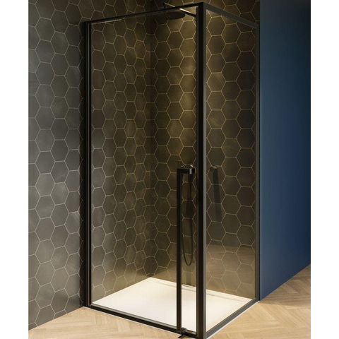 Riho Lucid GD201 Cabine de douche - 200x80x100cm - noir SW1431065