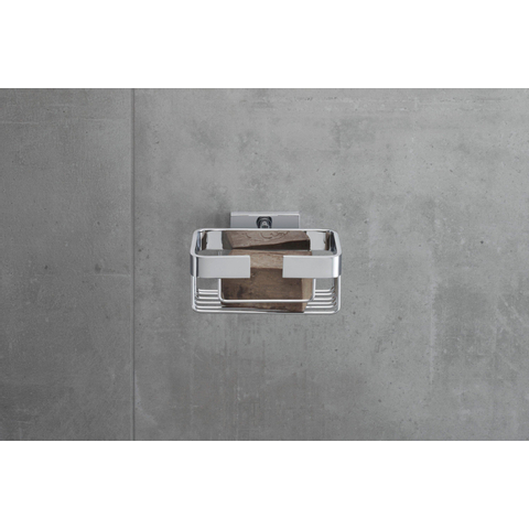 Duravit Karree Zeephouder draadmodel wandmodel - hoogglans chroom SW55118