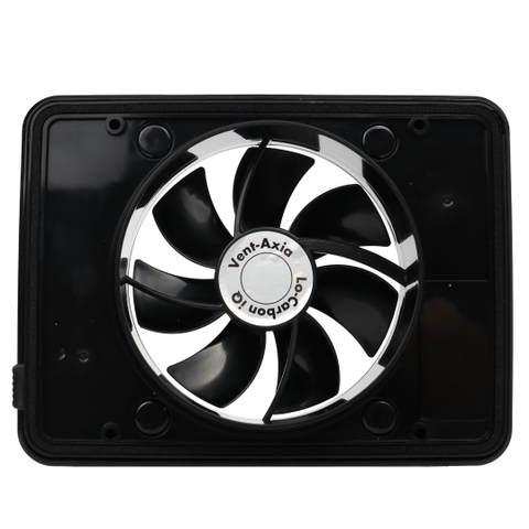 Vent-Axia IQ ventilateur de salle de bain avec capteur d'humidité Brillant Noir SW722393