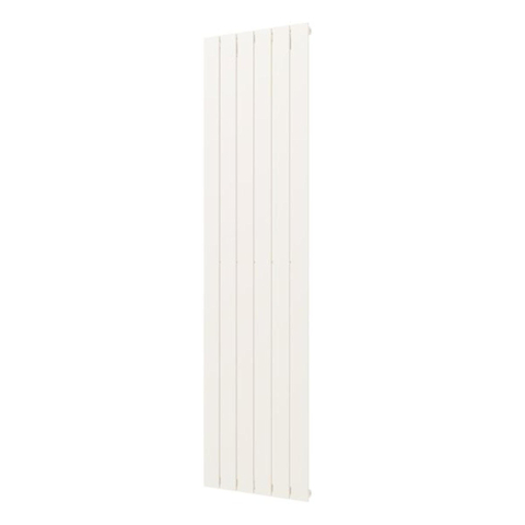Plieger Cavallino Retto designradiator verticaal enkel middenaansluiting 1800x450mm 910W mat wit 7252972