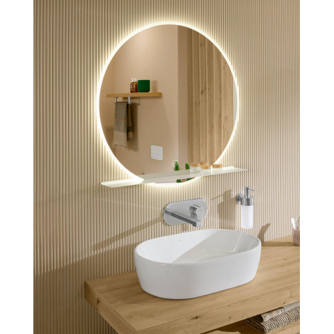 Villeroy & Boch Architectura waskom - 60x40x15.5cm Ovaal - zonder overloopgat Ceramic - White Alpine (glans wit) SW762310