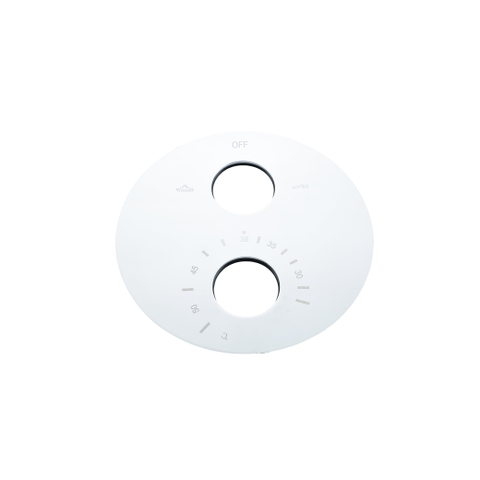 Fortifura Calvi Thermostatische inbouwkraan - achterplaat rond - chroom OUTLETSTORE STORE40211
