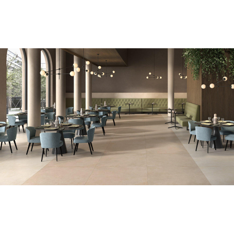 ÉCHANTILLON Terravito Comare Carrelage mural et de sol céramique - 60x60cm - 9mm - Cookie SW1446105