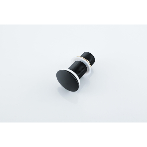 Fortifura Calvi Afvoerplug - klikwaste - verlengd - mat zwart SW1189309