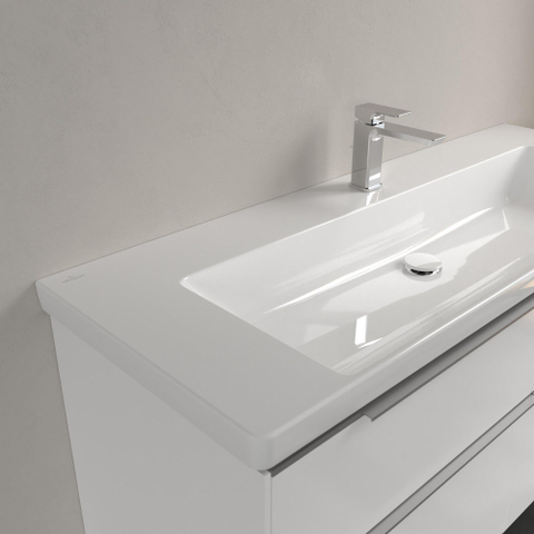 Villeroy & Boch Subway 3.0 Lavabo meuble - 1300 x 470 x 170 mm - Blanc Alpin CeramicPlus - sans trop-plein SW701543