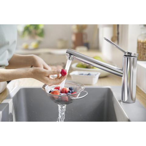 Hansgrohe Zesis m33 - eengreeps keukenmengkraan - 150 - 1jet - hoogglans chroom SW730052
