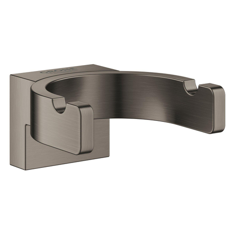 Grohe Selection Handdoekhaak - dubbel - brushed hard graphite (antraciet) SW444374