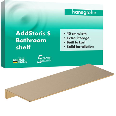 Hansgrohe AddStoris S planchet Brushed Bronze SW1567172